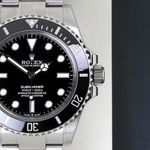 Rolex Submariner No Date 124060 (2024) - Black dial 41 mm Steel case (5/8)