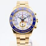 Rolex Yacht-Master II 116688 (2013) - White dial 44 mm Yellow Gold case (1/1)