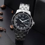 Sinn 104 104.010 (2020) - Zwart wijzerplaat 41mm Staal (1/8)