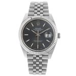 Rolex Datejust 41 126334 (2017) - Grijs wijzerplaat 41mm Staal (1/6)