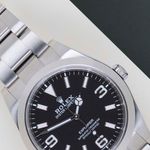 Rolex Explorer 214270 (2019) - Black dial 39 mm Steel case (3/8)