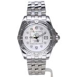 Breitling Cockpit Lady A71356 (2008) - Pearl dial 32 mm Steel case (6/7)
