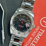 Rolex Datejust Turn-O-Graph 116264 (2006) - Black dial 36 mm Steel case (1/8)