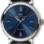 IWC Portofino Automatic IW356523 (2026) - Blue dial 40 mm Steel case (1/1)