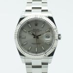 Rolex Datejust 41 126334 (2018) - Zilver wijzerplaat 41mm Staal (2/8)