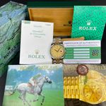 Rolex Datejust 36 116233 (2004) - Champagne wijzerplaat 36mm Goud/Staal (2/8)