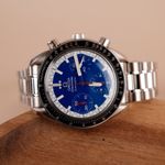 Omega Speedmaster 3510.81 (1996) - Blauw wijzerplaat 39mm Staal (1/8)