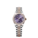 Rolex Lady-Datejust 279381RBR (2025) - Purple dial 28 mm Steel case (1/1)