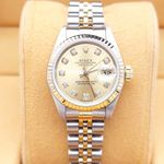 Rolex Lady-Datejust 79173 (1999) - Champagne wijzerplaat 26mm Goud/Staal (1/8)