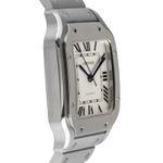 Cartier Santos WSSA0029 (Unknown (random serial)) - Silver dial 35 mm Steel case (7/8)