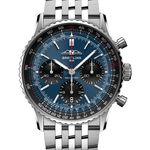 Breitling Navitimer AB0139241C1A1 (2026) - Blauw wijzerplaat 41mm Staal (1/1)