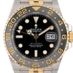 Rolex GMT-Master II 126713GRNR (2023) - Zwart wijzerplaat 40mm Goud/Staal (2/5)