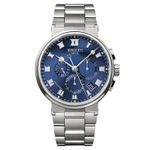 Breguet Marine 5527TI/Y1/TW0 (2023) - Blauw wijzerplaat Onbekend Titanium (1/1)