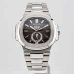 Patek Philippe Nautilus 5726/1A-001 (2017) - Grijs wijzerplaat 40mm Staal (1/1)