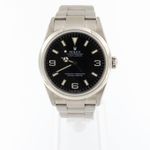 Rolex Explorer 114270 (2006) - Zwart wijzerplaat 36mm Staal (1/6)