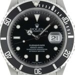 Rolex Submariner Date 16610 (2004) - Black dial 40 mm Steel case (2/7)