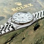 Rolex Datejust 36 16014 (1982) - Zilver wijzerplaat 36mm Staal (8/8)