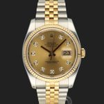 Rolex Datejust 36 116233 (2011) - 36mm Goud/Staal (3/8)