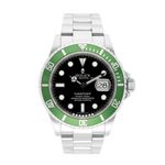 Rolex Submariner Date 16610LV (2010) - Zwart wijzerplaat 40mm Staal (1/5)