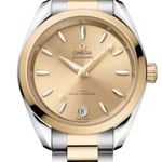 Omega Seamaster Aqua Terra 220.20.34.20.08.001 (2026) - Yellow dial 34 mm Gold/Steel case (1/1)