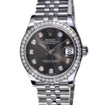 Rolex Datejust 31 278384RBR (2022) - Grey dial 31 mm Steel case (1/8)