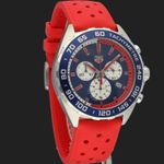 TAG Heuer Formula 1 Quartz CAZ101G.FT8030 (2017) - Blauw wijzerplaat 43mm Staal (4/8)