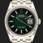 Rolex Datejust 36 126234 (2026) - Green dial 36 mm Steel case (3/8)