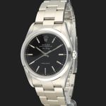 Rolex Air-King 14000 (2000) - Zwart wijzerplaat 34mm Staal (1/8)