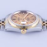 Rolex Datejust 36 16233 (1993) - Champagne dial 36 mm Gold/Steel case (6/8)