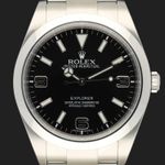 Rolex Explorer 214270 (2011) - Black dial 39 mm Steel case (2/8)