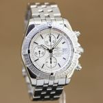 Breitling Chronomat Evolution A13356 (2005) - Silver dial 44 mm Steel case (3/8)