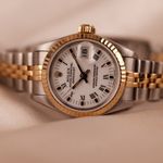 Rolex Lady-Datejust 69173 (1989) - White dial 26 mm Steel case (4/8)