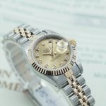 Rolex Lady-Datejust 69173 (1993) - Champagne dial 26 mm Gold/Steel case (1/8)
