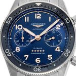 Longines Spirit L3.821.1.49.6 (2024) - Blue dial 42 mm Steel case (1/7)