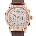 A. Lange & Söhne Datograph 403.032 (Unknown (random serial)) - Silver dial 39 mm Rose Gold case (2/3)