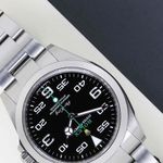 Rolex Air-King 126900 (2024) - Black dial 40 mm Steel case (4/8)