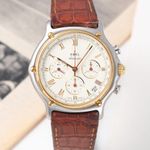 Ebel 1911 1134901 (1990) - White dial 39 mm Gold/Steel case (1/8)