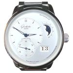 Glashütte Original PanoReserve 1-65-01-22-12-61 (2024) - Zilver wijzerplaat 40mm Staal (1/8)