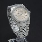 Rolex Datejust 36 16220 (2001) - Zilver wijzerplaat 36mm Staal (4/7)