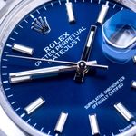 Rolex Datejust 36 126200 (2021) - Blauw wijzerplaat 36mm Staal (2/8)