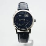 A. Lange & Söhne Lange 1 101.027 (Onbekend (willekeurig serienummer)) - Blauw wijzerplaat 38mm Witgoud (1/8)