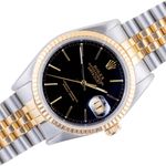 Rolex Datejust 36 16233 (1991) - 36mm Goud/Staal (1/8)