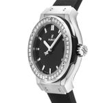 Hublot Classic Fusion Quartz 581.NX.1470.RX.1104 (2024) - Black dial 33 mm Titanium case (3/6)