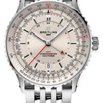 Breitling Navitimer GMT A32310211G1A1 (2026) - Zilver wijzerplaat 41mm Staal (2/2)