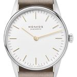 NOMOS Orion 33 319 (2026) - Wit wijzerplaat 33mm Staal (1/1)