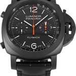 Panerai Luminor Marina Automatic PAM01298 (2023) - Black dial 44 mm Titanium case (2/5)