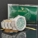 Rolex Datejust 41 126300 (2021) - Groen wijzerplaat 41mm Staal (5/7)