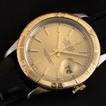 Rolex Datejust Turn-O-Graph 16263 (1993) - Champagne wijzerplaat 36mm Goud/Staal (3/8)