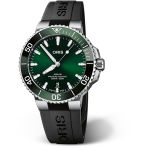 Oris Aquis Date 01 733 7766 4157-07 4 22 64FC (2025) - Groen wijzerplaat 42mm Staal (1/1)