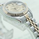 Rolex Lady-Datejust 69173 (1990) - Champagne dial 26 mm Gold/Steel case (7/8)